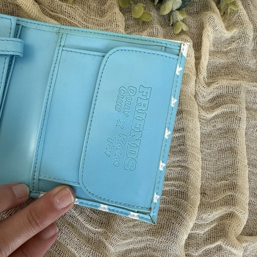 Dolly Club X karas Toy Small Tri Fold Wallet Friends Frog Kawaii Rare Star Panda